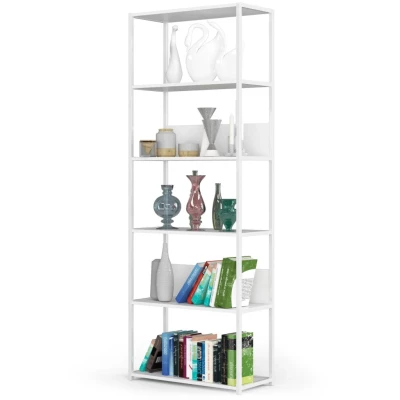 Fém polctartó 70 cm TOMIRAN - fehér