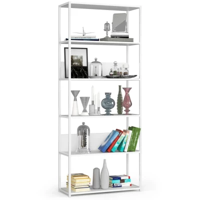Fém polctartó 80 cm TOMIRAN - fehér