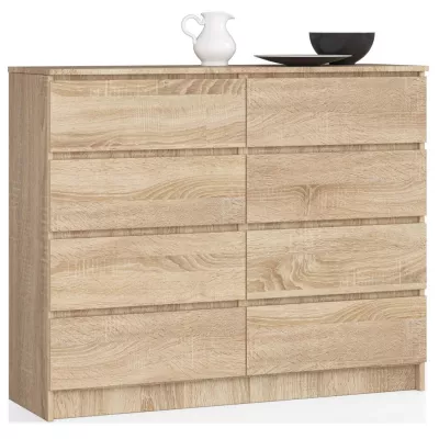 Széles komód SAVRILA - sonoma tölgyfa