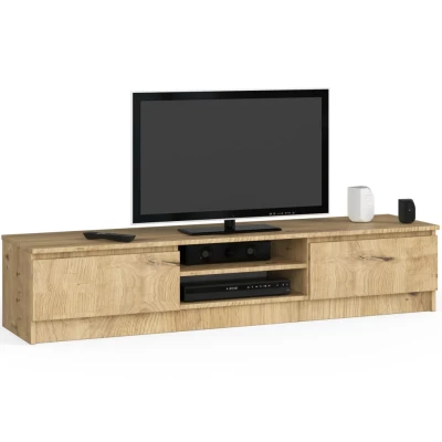 TV állvány YMARIN - artisan tölgyfa