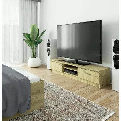 TV állvány YMARIN - artisan tölgyfa