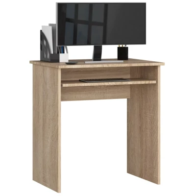 Kisméretű PC-asztal WREN - sonoma tölgyfa