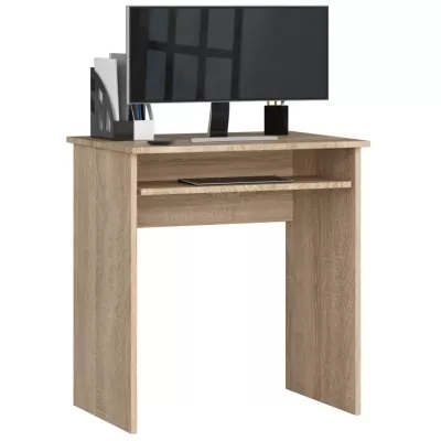 Kisméretű PC-asztal WREN - sonoma tölgyfa