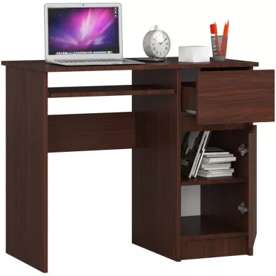 KALRION PC asztal - wenge, igazi dizájn