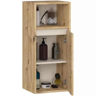 MARLION fali fürdőszobaszekrény - artisan tölgy / kasmír