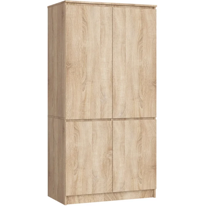 Négyajtós szekrény 90 cm LOTA - sonoma tölgyfa