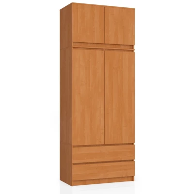 90 cm-es LOTA gardróbszekrény bővíthető elemmel - égerfa