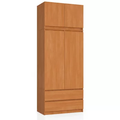 90 cm-es LOTA gardróbszekrény bővíthető elemmel - égerfa