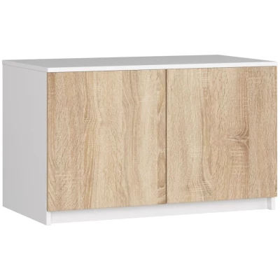 Szekrénybővítő LOTA 90 cm - fehér / sonoma tölgy