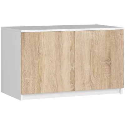 Szekrénybővítő LOTA 90 cm - fehér / sonoma tölgy