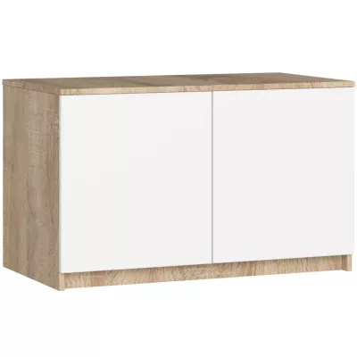 Szekrénybővítő LOTA 90 cm - sonoma tölgy / fehér