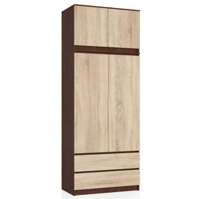 Szekrénybővítő LOTA 90 cm - wenge / sonoma tölgy