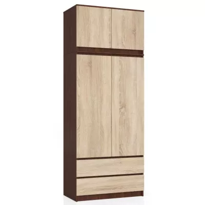 Szekrénybővítő LOTA 90 cm - wenge / sonoma tölgy