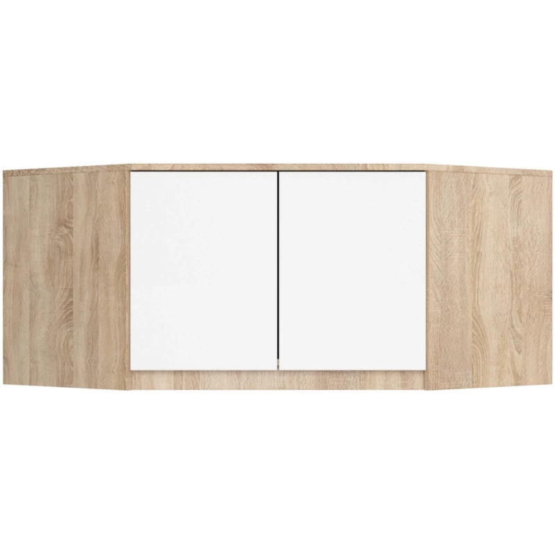 Sarokszekrény bővítmény LOTA 100 cm - sonoma tölgy / fehér