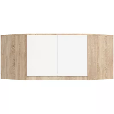 Sarokszekrény bővítmény LOTA 100 cm - sonoma tölgy / fehér