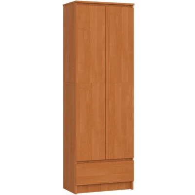 Kétajtós szekrény fiókkal 60 cm VALESTRA - égerfa