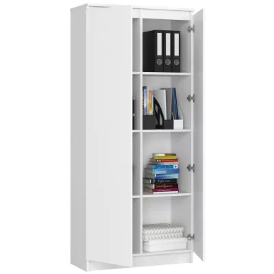 Polcos szekrény 80 cm VALESTRA - fehér