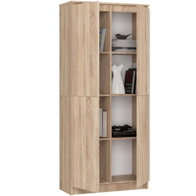 Polcos szekrény 80 cm VALESTRA - sonoma tölgy