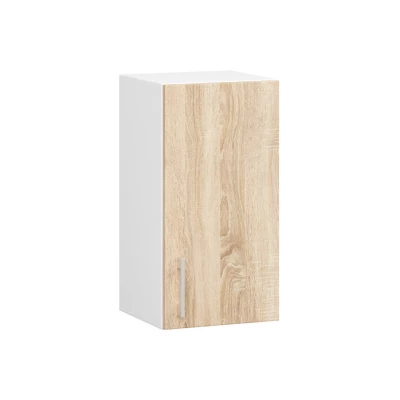 TRIVORA felső konyhaszekrény - szélesség 30 cm, fehér / sonoma tölgy