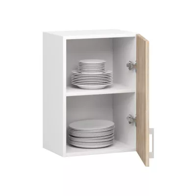 TRIVORA felső konyhaszekrény - szélesség 40 cm, fehér / sonoma tölgy