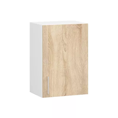TRIVORA felső konyhaszekrény - szélesség 40 cm, fehér / sonoma tölgy