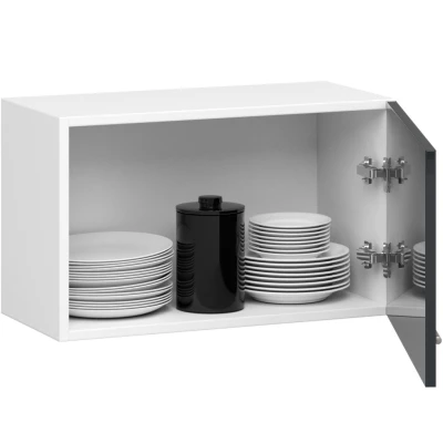 VERMINA 60 cm-es páraelszívó - fehér / fényes szürke