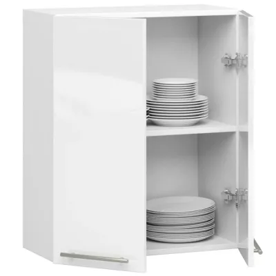 Felső konyhaszekrény 60 cm VERMINA - fehér / fényes fehér