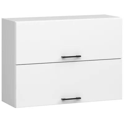Felső fali konyhaszekrény 80 cm VERMINA - fehér