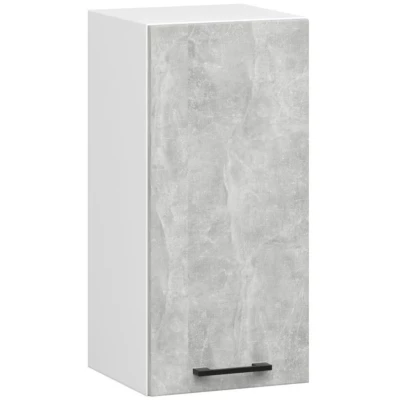 Fali konyhaszekrény 30 cm VERMINA - fehér / beton