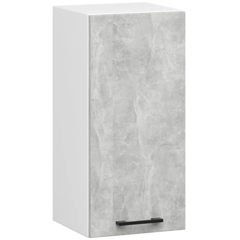 Fali konyhaszekrény 30 cm VERMINA - fehér / beton