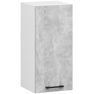 Fali konyhaszekrény 30 cm VERMINA - fehér / beton