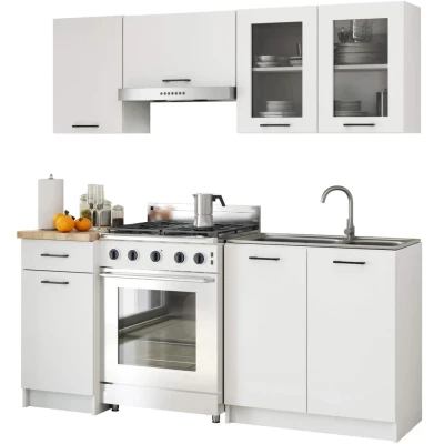 Fali vitrinek 80 cm VERMINA - fehér