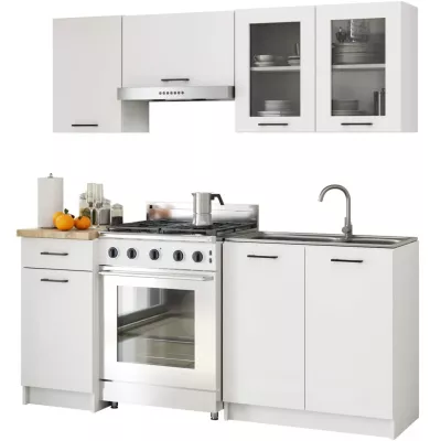 Fali vitrinek 80 cm VERMINA - fehér