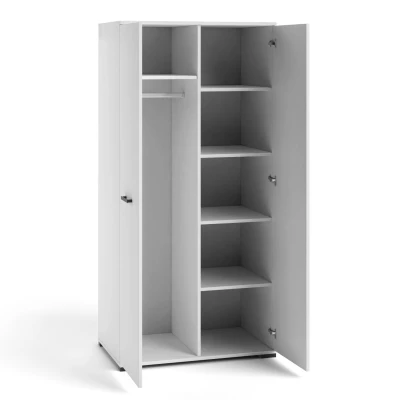 Kétajtós gardrób 90 cm KLENRI - kasmír