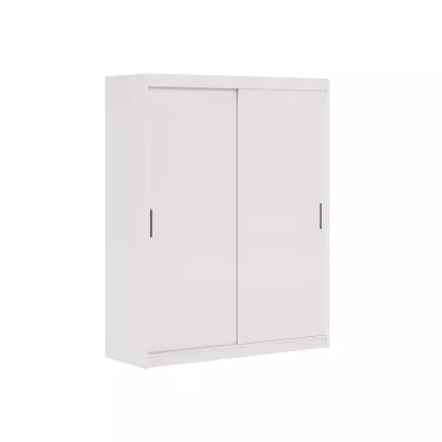 Tolóajtós gardróbszekrény 100 cm WARDIO - fehér