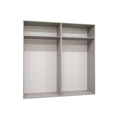 Tágas HELMA gardróbszekrény 1200 cm - kasmír / arany fogantyúk