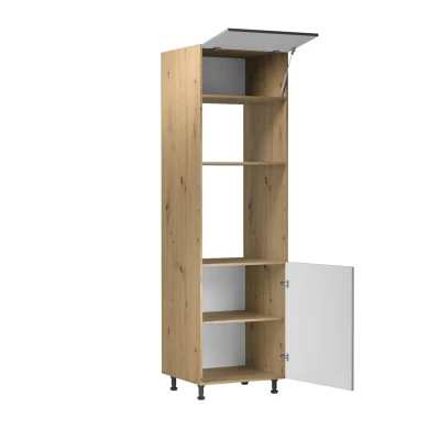 VALEN beépített szekrény - szélesség 60 cm, kézműves tölgy / szürkésbézs