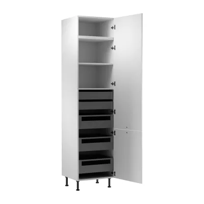 SALERNO élelmiszerszekrény - szélesség 60 cm, fehér