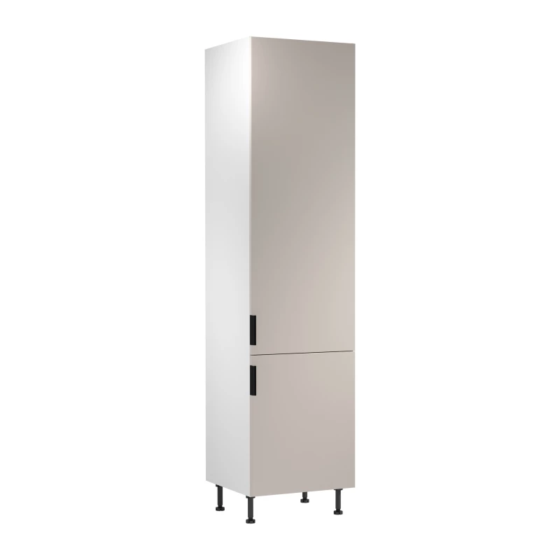 SALERNO élelmiszerszekrény - szélesség 60 cm, fehér / bézs