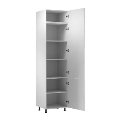 Magas konyhaszekrény SALERNO - szélesség 60 cm, fehér