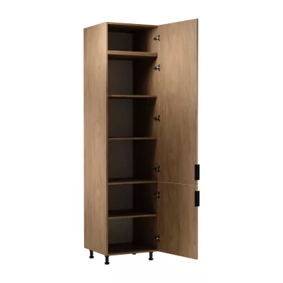 Magas konyhaszekrény SALERNO - szélesség 60 cm, tölgyfa