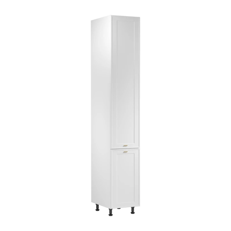 Magas konyhaszekrény SALERNO - szélesség 40 cm, fehér