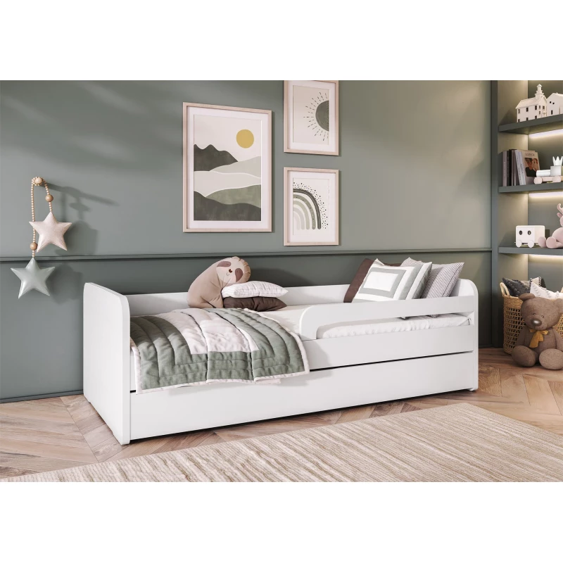 Gyerekágy matraccal 80x200 NORDELLE - fehér