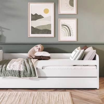 Gyerekágy matraccal 80x200 NORDELLE - fehér