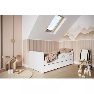 Gyerekágy matraccal 80x200 NORDELLE - fehér