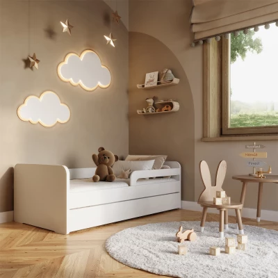 Gyerekágy matraccal 80x200 NORDELLE - fehér