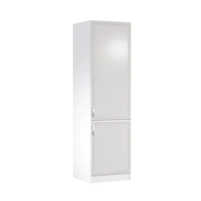 SILVARA beépített hűtőszekrényhez való szekrény - szélesség 60 cm, andersen fenyő / fehér, natúr felületkezelés