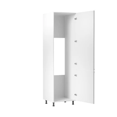 LUMEA beépített hűtőszekrényhez való szekrény - szélesség 60 cm, szürke / fehér