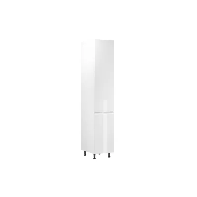 ARBOR élelmiszerszekrény - szélesség 40 cm, fényes fehér / fehér