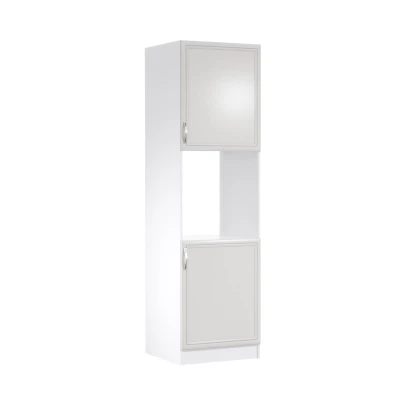 SILVARA beépített sütőhöz való konyhaszekrény - szélesség 60 cm, andersen fenyő / fehér, natúr felületkezelés